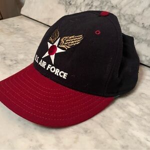 New Era Black and Red Cap